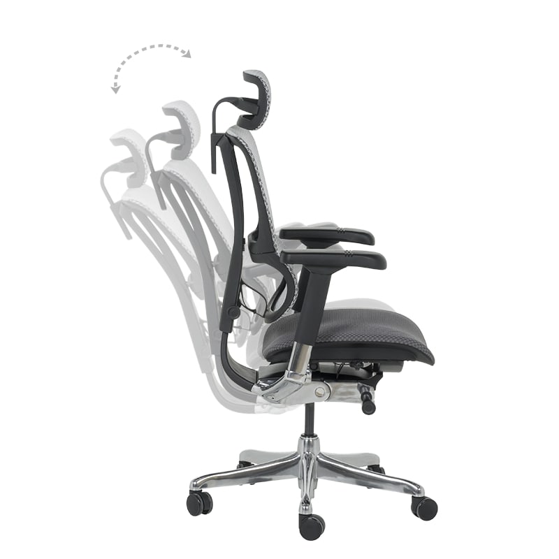 Ергономичен стол Carmen IOO Elite 2 сив